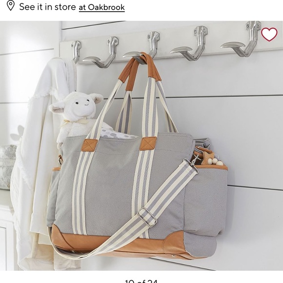 Pottery Barn Classic Diaper Bag